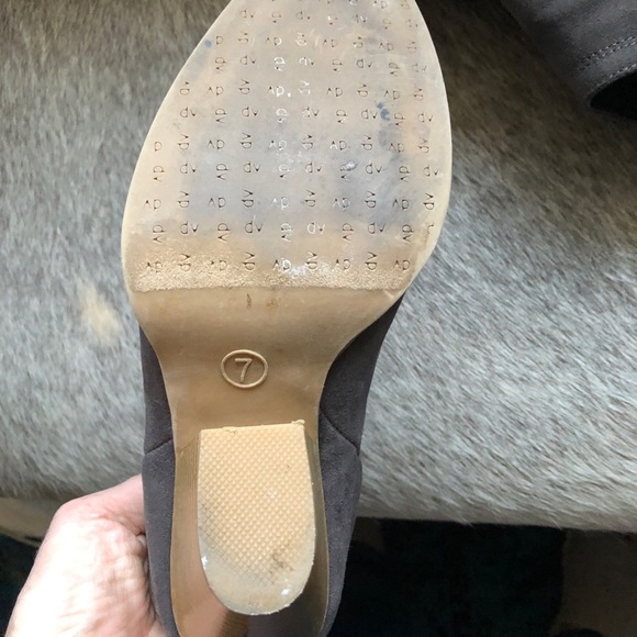 Dolce Vita open heel closed toe mule dark grey size 7 - Picture 8 of 8